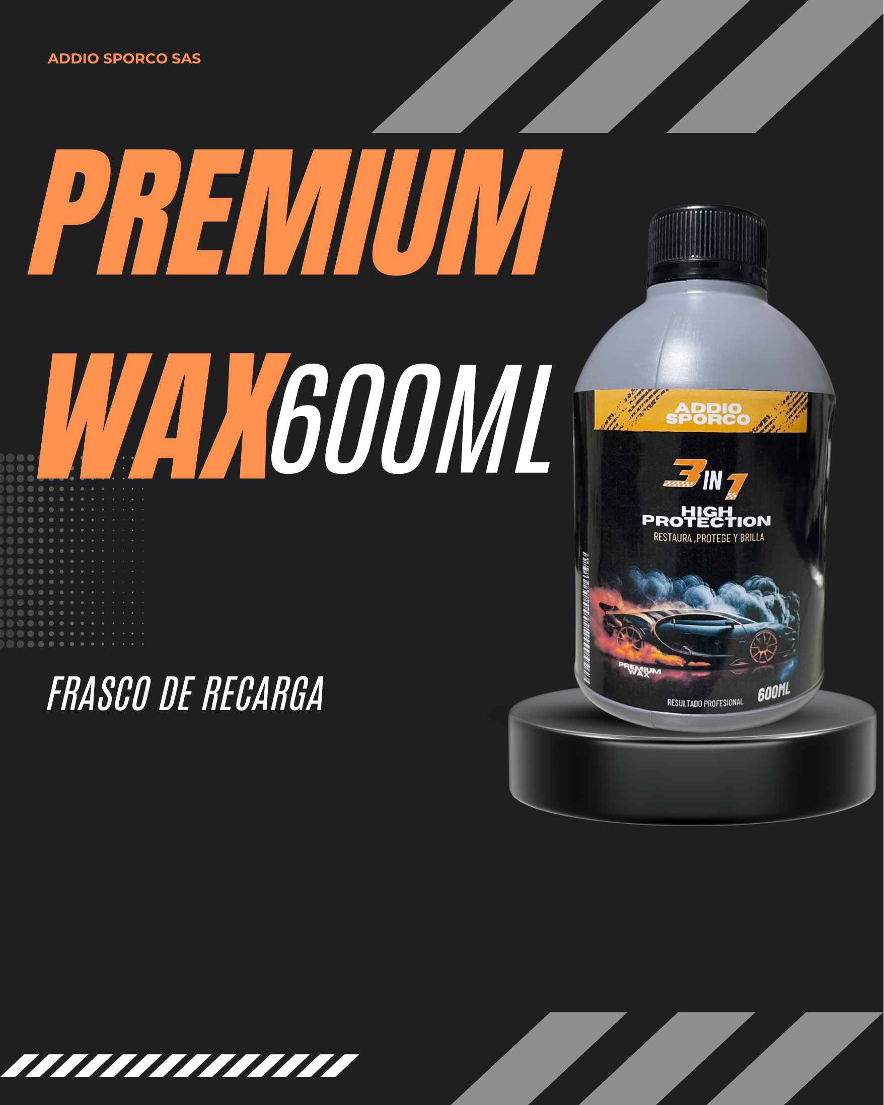 PREMIUM WAX 600 ML COMBO